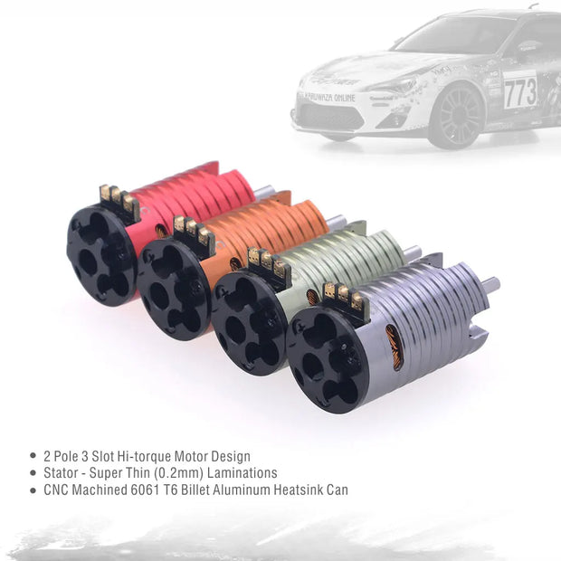 Rocket Mini-z 1410 2500KV 3500KV Brushless Motor w/18A ESC for Kyosho Mr03 Atomic DRZ 1/24 1/28 1/32 RC CarLED Programming Card