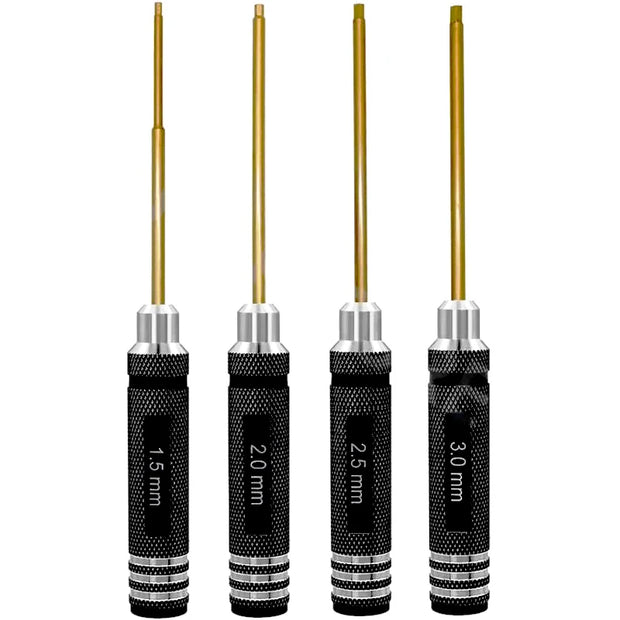 Hex Screw Driver Screwdriver Set 1.5mm 2.0mm 2.5mm 3.0mm Hexagon Tool Kit For FPV Racing Drone Heli Airplanes Cars Boat RC Parts