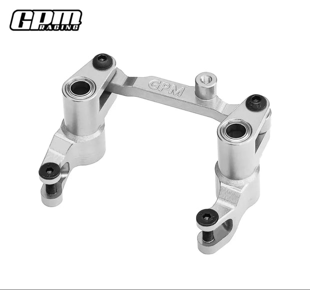 GPM 7075 Alloy Front Bellcrank Steering Assembly Servo Steering Bell Crank For TRAXXAS Mini Maxx 10743#