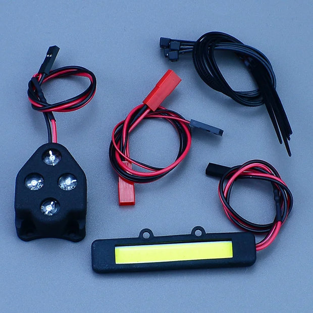 For 1/8 Traxxas Sledge 4WD Monster RC Truck Car LED Light Spotlight Headlight Taillight Set