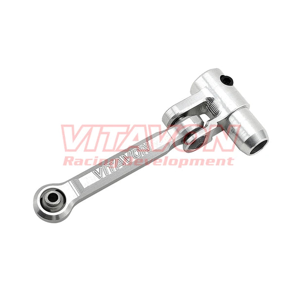 VITAVON CNC Alu 7075 V2 Servo Horn & Steering Link For X-MAXX XRT 25T Standard Servo Only