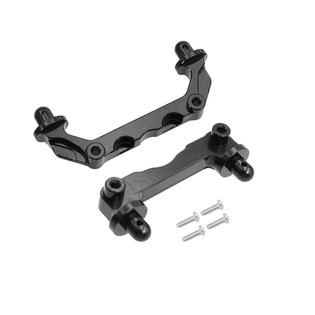 Mjx 14210 14209 H14BM Metal Steering Cup Upper Lower Swing Arm Set Shock Tower Bracket Body Post Hyper Go RC Car Upgrade Parts