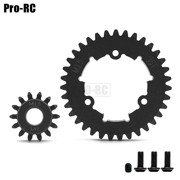 #45 HD Steel 1.5Mod 35T Spur Gear & 11T - 30T Pinion Gear 6449 Set for Traxxas 1/6 XRT X-Maxx XMAXX 6S 8S Rc Upgrade Parts