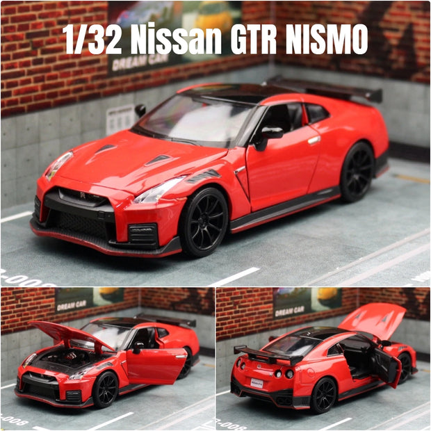 1:32 Nissan Skyline GTR R35 Nismo GT3 Diecast Model Car