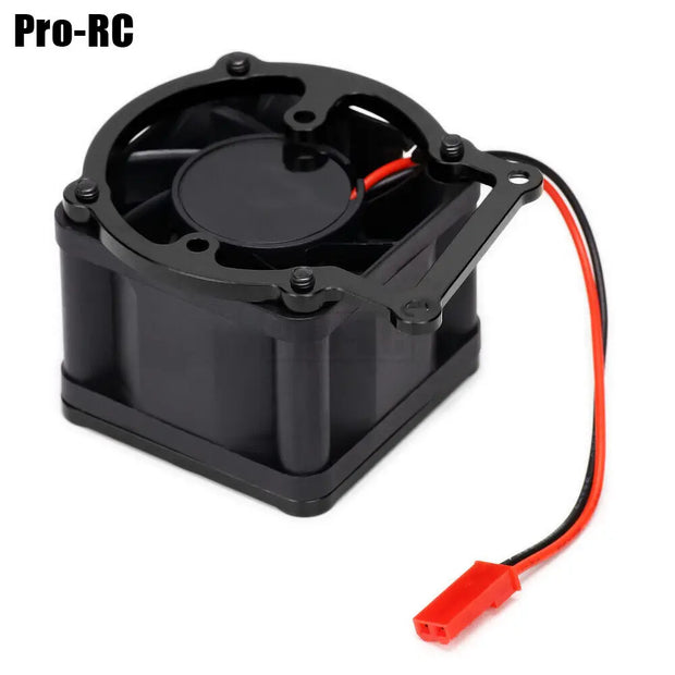 1Pcs Aluminium 3476 Cooling Fan Kit Fits 3483 Motor with Shroud For 1/8 TRAXXAS 4WD SLEDGE 95076-4 Off-Load Rc Truck Car