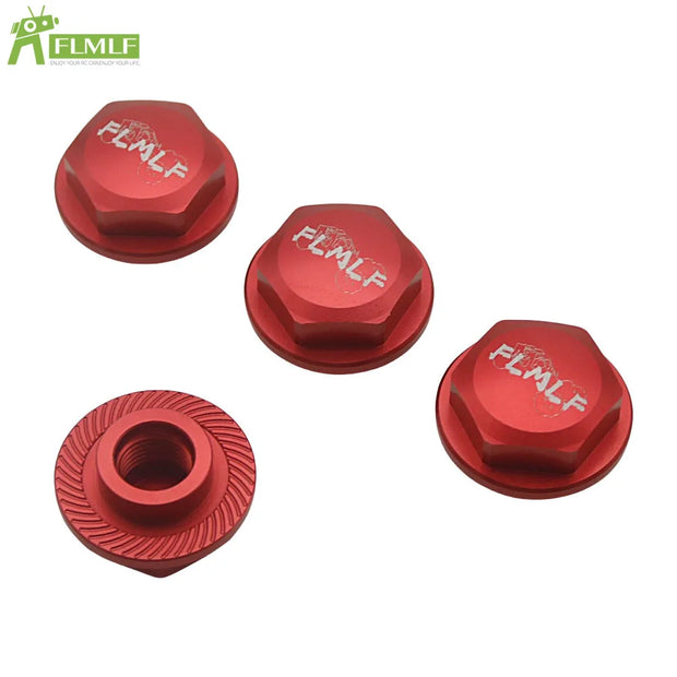 Alloy CNC 24MM Hex Hub Wheel Nut Cap Upgrade Front Rear Tires Adapter Kit for 1/5 Scale TRAXXAS X-MAXX XMAXX 6S 8S Rc Car Parts