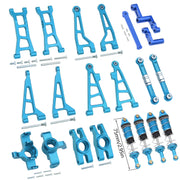 Mjx Hyper Go H16 16208 16209 16210 Metal Suspension Swing Arm Driver Shaft Shock Absorber Steering Group Assembly RC Car Part