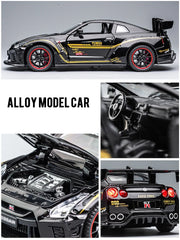 1:32 Nissan Skyline GTR R35 Nismo GT3 Diecast Model Car