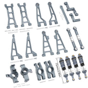 Mjx Hyper Go H16 16208 16209 16210 Metal Suspension Swing Arm Driver Shaft Shock Absorber Steering Group Assembly RC Car Part