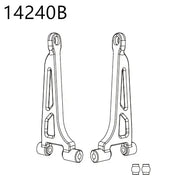 MJX Hyper Go 14209 14210 Modified Accessories Differential Shock Absorber Tire Bumper Gear Arm Shell 1/14 RC Car Spare Parts