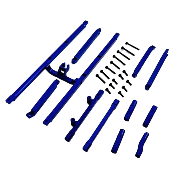 CNC Aluminum Alloy Chassis Top Brace Reinforcement Kit for 1/5 Traxxas Xmaxx X-maxx RC Upgrade Parts Accessories