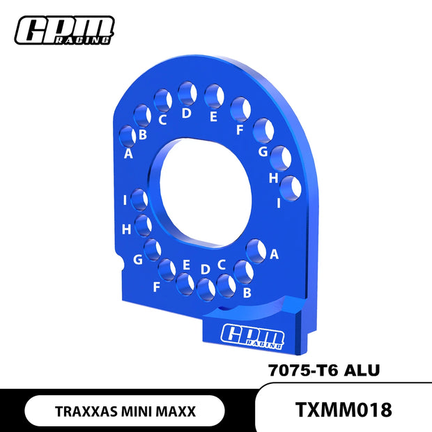 GPM 7075 Alloy Motor Mount Plate Strengthen For TRAXXAS Mini Maxx