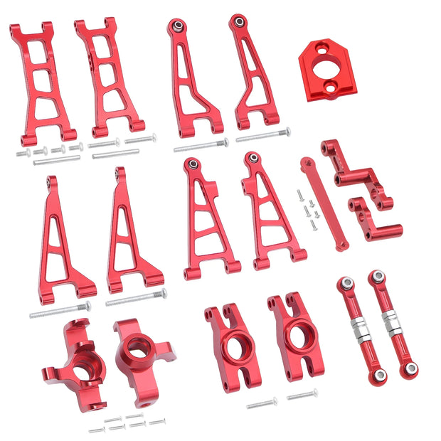 Mjx Hyper Go H16 16208 16209 16210 Metal Suspension Swing Arm Driver Shaft Shock Absorber Steering Group Assembly RC Car Part