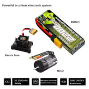 RLAARLO X12S 1/12 Brushless 90KM/H High-Speed RC Car