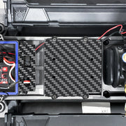 TRINOOD Carbon Fiber ESC Mount Plate for 1/6 T-raxxas XRT 8S MAX6 RC Truck Buggy Upgrade Parts