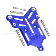GPM Metal Front Chassis Cover Front Bumper Mount Skidplate 9535 for Traxxas 1/8 Sledge 4WD Monster Truck 95076-4 Upgrade Parts