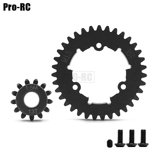 #45 HD Steel 1.5Mod 35T Spur Gear & 11T - 30T Pinion Gear 6449 Set for Traxxas 1/6 XRT X-Maxx XMAXX 6S 8S Rc Upgrade Parts