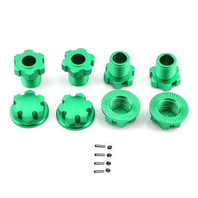 TNKIG-Metal 17Mm Splined Wheel Hex Hub Adapter 8654 For Traxxas 1/10 E-Revo 2.0 Maxx 1/8 Sledge RC Car Upgrade Parts