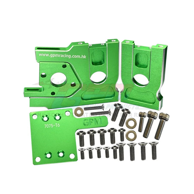 GPM Metal Aluminium Quick Disassembly Motor Mount 9589 for Traxxas 1/8 Sledge 4WD Monster Truck 95076-4 RC Car Upgrade Parts