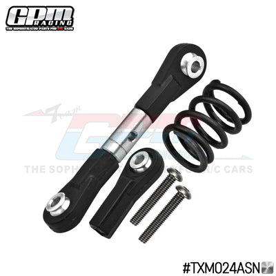 GPM Steering Link Steel Servo Saver Spring Heavy Duty For TRAXXAS X-Maxx XRT 8S