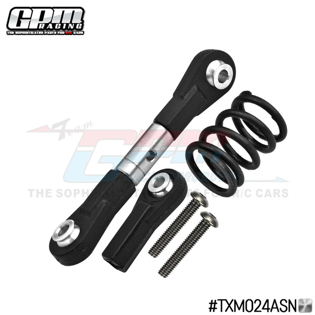 GPM Steering Link Steel Servo Saver Spring Heavy Duty For TRAXXAS X-Maxx XRT 8S