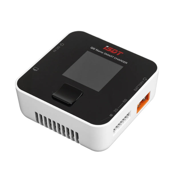 ISDT Q6 Nano BattGo 200W 8A Lipo Battery Charger Colorful Pocket for RC Racing Drone Plane 1-6S Lipo Battery  1-6S Lipo Battery