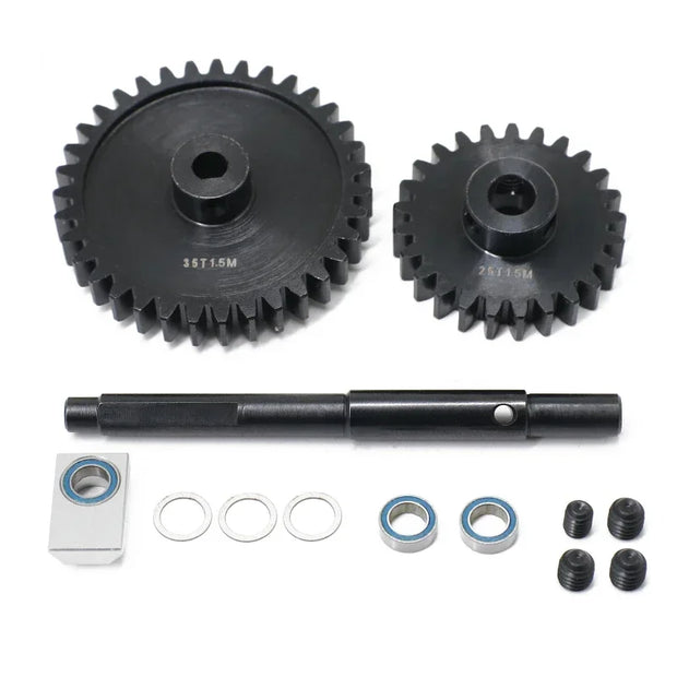 Suitable for Trxs 1/5 X-MAXX XRT 20T+30T and 25T+35T Big Teeth+Motor Teeth Kit
