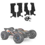 Carbon Fiber Suspension Arm Cover 9633 9634 For 1/8 Traxxas Sledge 95076-4 RC Car Upgrades Parts Accessories
