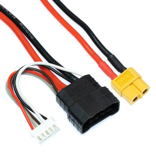 XT60 to Traxxas ID LiPo Battery Charge Adapter Cable 2S-4S