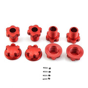 TNKIG-Metal 17Mm Splined Wheel Hex Hub Adapter 8654 For Traxxas 1/10 E-Revo 2.0 Maxx 1/8 Sledge RC Car Upgrade Parts