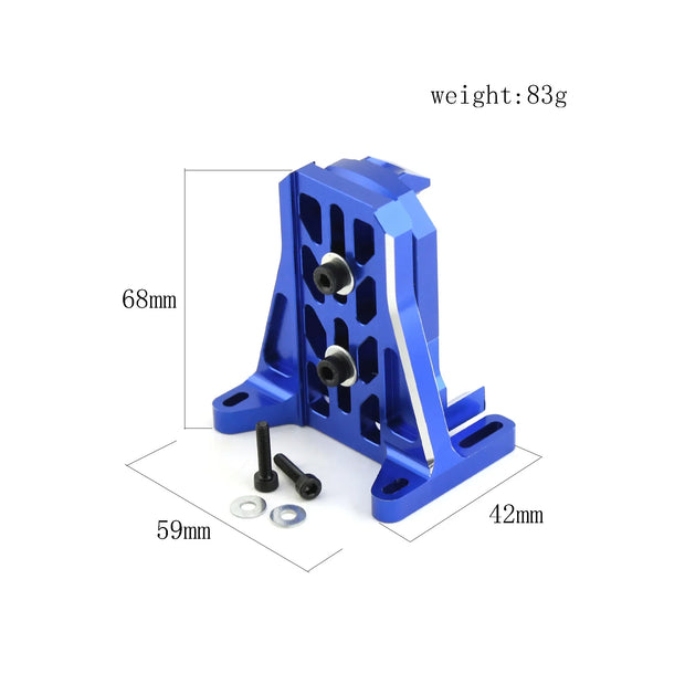 Metal Motor Tail Afterbody Mount Fixed Seat 7760 for Trxs 1/6 XRT 8S 1/5 X-MAXX 8S 4WD Monster Truck RC Car Upgrade Parts