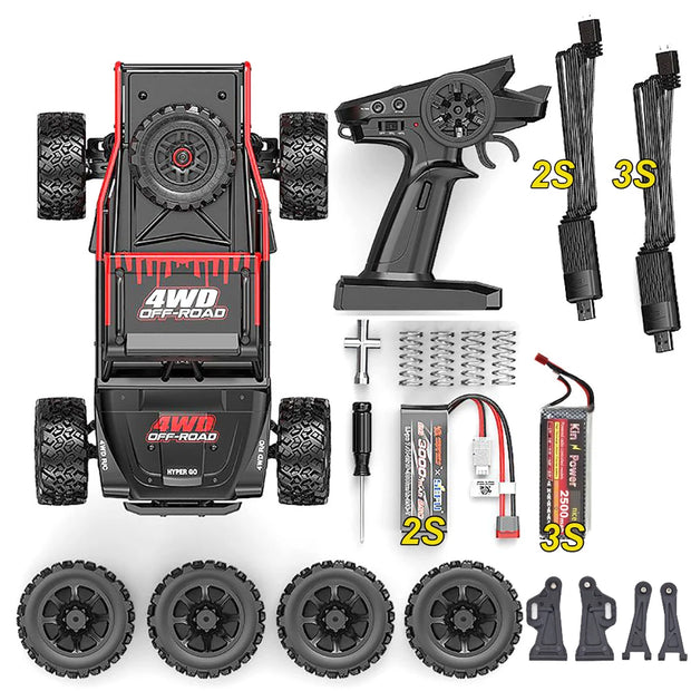 MJX 1/14 Hyper Go 14209/14210 V2.0 Brushless RC Off-Road Truck