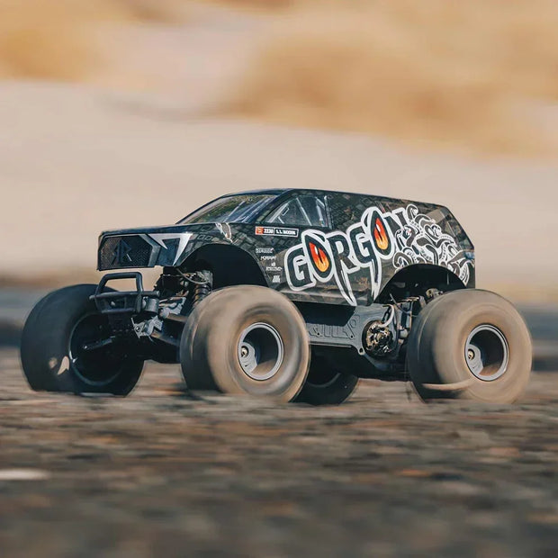 ARRMA GORGON 1/10 2WD RC Monster Truck Off-Road Brushed