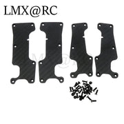 LMX RC TRAXXAS 1/8 SLEDGE 4WD Metal Upgrage Swing Arm Steering Cup Gearbox C Base For RC Car