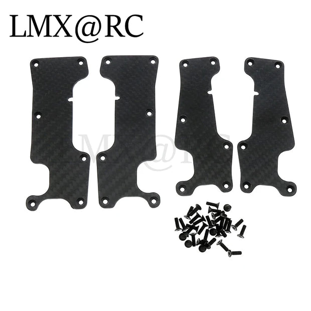 LMX RC TRAXXAS 1/8 SLEDGE 4WD Metal Upgrage Swing Arm Steering Cup Gearbox C Base For RC Car