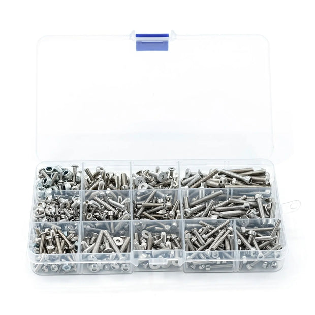 SDX RC Full Set Stainless Steel Screw Tool Upgrade Parts For RC Car 1/8 Traxxas Sledge car accessories S1045
