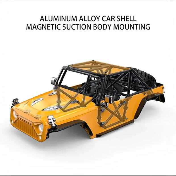 MJX Hyper Go  H12y/H12y+ 1：12 4WD RC Car Professional Off-Road Racing 12km/H Sensored Brushless Motor 2.4G Remote Control Cars