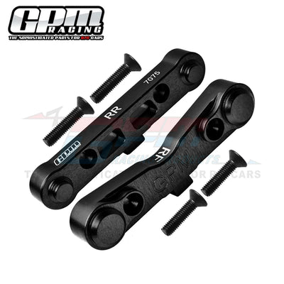 GPM for ARRMA 1/7 FIRETEAM INFRACTION BIG ROCK 1/8 Kraton Outcast 6S Metal Rear Lower Suspension Arm Mount Fixed Block AR330379