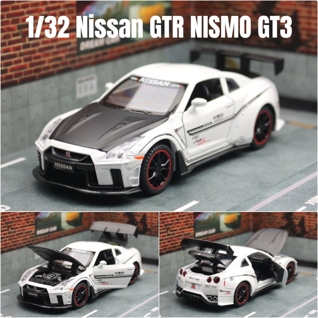 1:32 Nissan Skyline GTR R35 Nismo GT3 Diecast Model Car