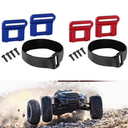 Metal Battery Holder Mount Hold Down Retainer with Battery Strap 9628 for 1/8 TRAXXAS Sledge MAXX SLASH 6S RC Car Upgrade Parts
