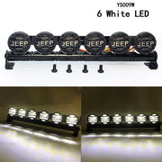 4/6 Lens 105mm 153mm RC Car Multi-function LED Light Bar for 1/10 1/8 Traxxas TRX-4 TRX-6 D90 XMAXX Axial SCX10 90046 HSP HPI