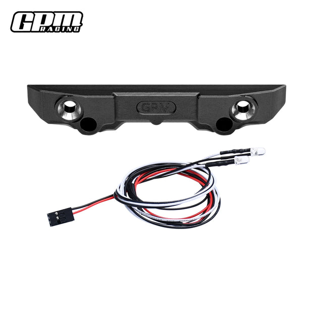 GPM 7075 Alloy Rear Bumper With LED Lights For TRAXXAS Mini Maxx Monster Truck