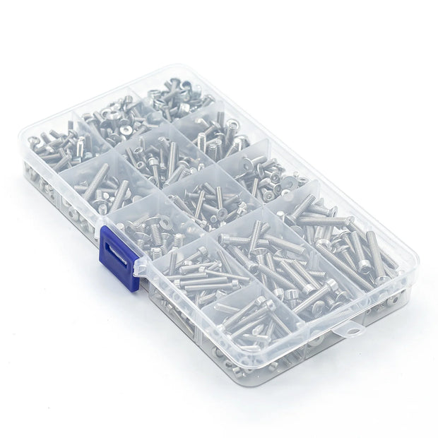 SDX RC Full Set Stainless Steel Screw Tool Upgrade Parts For RC Car 1/8 Traxxas Sledge car accessories S1045