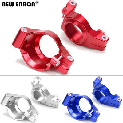 #7732 CNC Aluminum Front C Hub Caster blocks for RC Crawler Car 1/5 Traxxas XMaxx X-Maxx 77076-4 6S 77086-4 8S