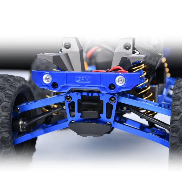 GPM Metal 7075 Aluminum Rear Bumper Bulkhead Mount Strengthen for TRAXXAS Mini Maxx Monster Truck 107154-1 RC Car Upgrade Parts