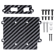 TRINOOD Carbon Fiber ESC Mount Plate for 1/6 T-raxxas XRT 8S MAX6 RC Truck Buggy Upgrade Parts