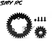 2pcs Hardened Steel 1.5Mod 35T Spur Gear and 12T 13T 20T 30T Pinion Gear Set for Traxxas 1/5 X-Maxx XMAXX 1/6 XRT Upgrade Parts