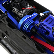 LMX RC TRAXXAS 1/8 SLEDGE 4WD Metal Upgrage Swing Arm Steering Cup Gearbox C Base For RC Car