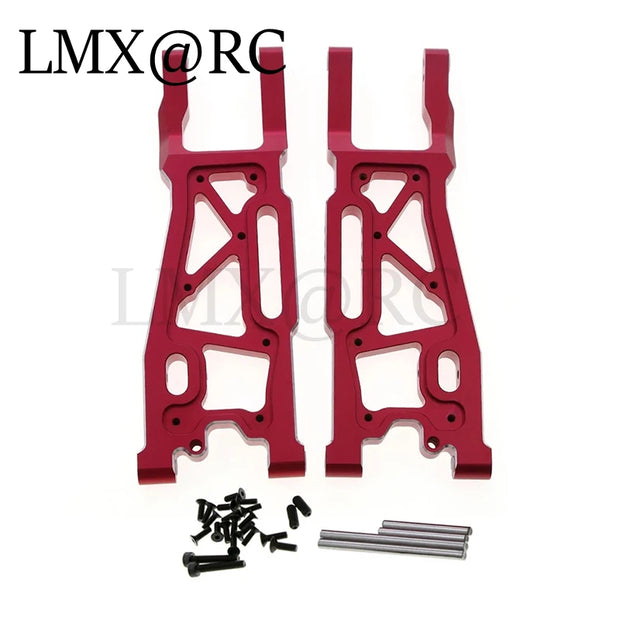 LMX RC TRAXXAS 1/8 SLEDGE 4WD Metal Upgrage Swing Arm Steering Cup Gearbox C Base For RC Car