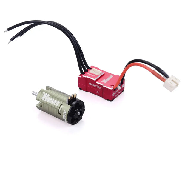 Rocket Mini-z 1410 2500KV 3500KV Brushless Motor w/18A ESC for Kyosho Mr03 Atomic DRZ 1/24 1/28 1/32 RC CarLED Programming Card